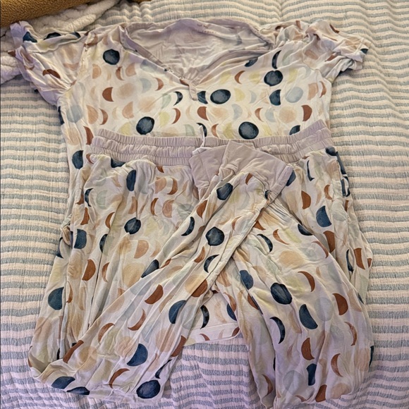 Little Sleepies Moon Phase Pajama Set - Multicolor - Picture 1 of 1